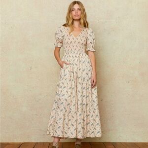 Christy Dawn Brooklyn Dress in Mum Ditsy Cream